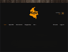 Tablet Screenshot of carloscoffee.no
